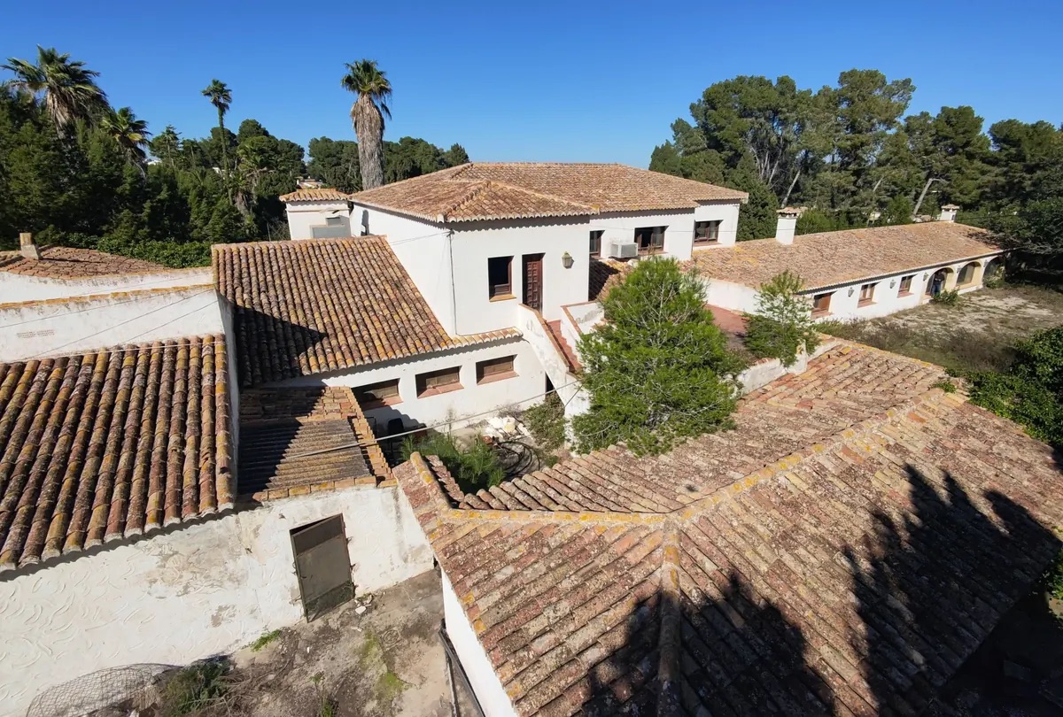 Aerial view of Casa Tosalet, Jávea